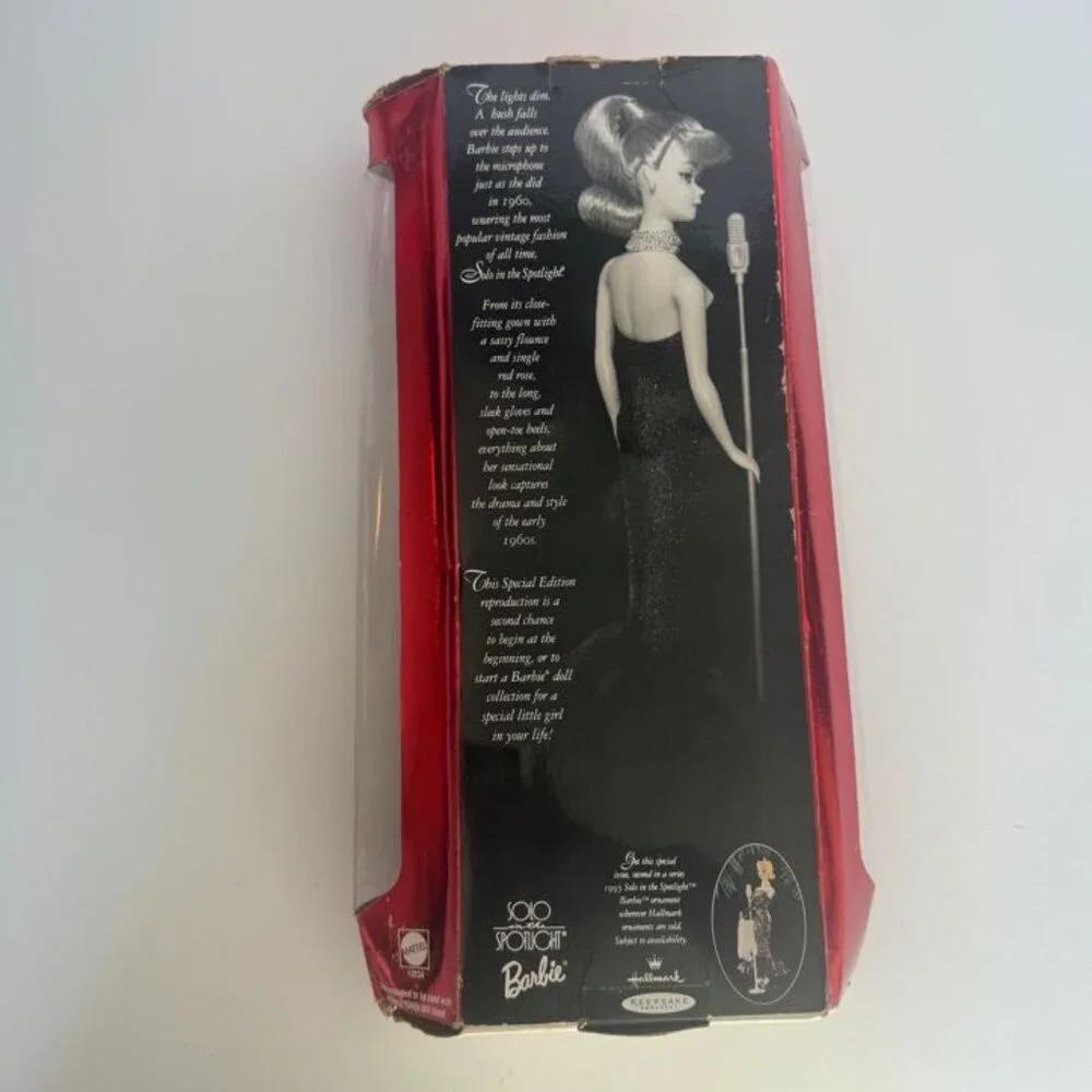 VINTAGE 1994 SOLO IN THE SPOTLIGHT BARBIE DOLL MATTEL NEW - Damaged box see pics - Picture 9 of 9